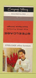 Matchbook Cover - Steelcase Office Furniture Grand Rapids MI 30 Strike