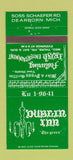 Matchbook Cover - Dublin Inn Dearborn MI 30 Strike