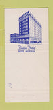 Matchbook Cover - Hotel Finlen Butte MT 30 Strike