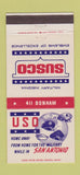 Matchbook Cover - USO San Antonio TX Susco Military 30 Strike