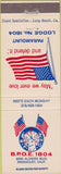 Matchbook Cover - Matchbook Cover Elks Club Paramount CA