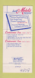 Matchbook Cover - Continental Inns Toledo OH WEAR 30 Strike