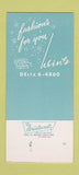 Matchbook Cover - Hrin's? Clothes Waukegan IL SAMPLE 30 Strike