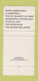 Matchbook Cover - Sheraton Perth Austalia SAMPLE hotel 30 Strike