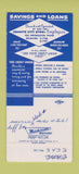 Matchbook Cover - Granite City Steel IL SAMPLE 30 Strike