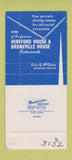 Matchbook Cover - Hotel Gramatan Bronxville NY SAMPLE 30 Strike