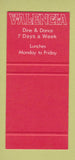Matchbook Cover - Valencia Restaurant Auckland New Zealand SAMPLE 30 Strike