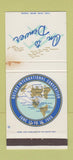 Matchbook Cover - Rotary Convention Denver 1966 Brown Palace WORN 30 Strike