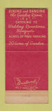 Matchbook Cover - Hotel Claremont Berkeley CA 30 Strike