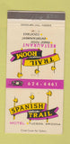 Matchbook Cover - Spanish Trail Motel Tucson AZ 30 Strike