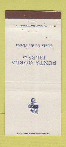 Matchbook Cover - Punta Gorda Isles FL 30 Strike
