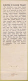 Matchbook Cover - Matchbook Cover Elks Club Alhambra CA WEAR