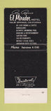 Matchbook Cover - Ray Ryan's El Mirador Palm Springs CA 30 Strike