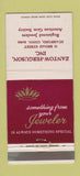 Matchbook Cover - Zantow Ferguson Jewelry Stamford CT 30 Strike