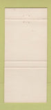 Matchbook Cover - Fuller Merriam and Robertson Abrasive West Haven CT 30 Strike