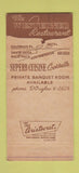 Matchbook Cover - Westerner Restaurant Arcadia CA 30 Strike