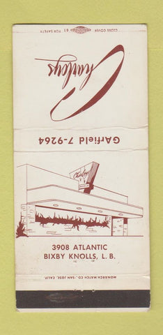 Matchbook Cover - Charloys Bixby Knolls Long Beach CA 30 Strike