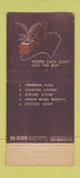 Matchbook Cover - Motel Fresno CA girlie WEAR 30 Stick