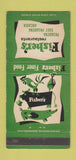 Matchbook Cover - Fisher's Restaurants Pasadena Arcadia CA 30 Strike