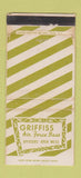 Matchbook Cover - Griffiss Air Force Base WORN 30 Strike