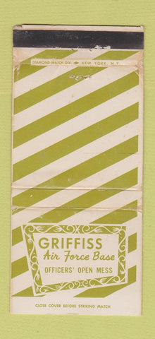 Matchbook Cover - Griffiss Air Force Base WORN 30 Strike