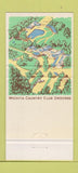 Matchbook Cover - Wichita Country Club KS 30 Strike