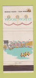 Matchbook Cover - Henning Hotel Casper WY Elbow Room WORN 30 Strike