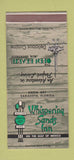 Matchbook Cover - Whispering Sands Inn Sarasota FL WEAR 30 Strike