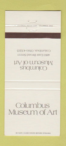 Matchbook Cover - Columbus Museum of Art OH 30 Strike