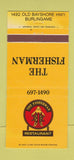 Matchbook Cover - The Fisherman Burlingame CA WEAR 30 Strike