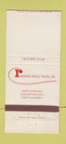 Matchbook Cover - Rennert World Travel San Antonio? 30 Strike