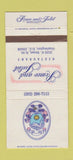 Matchbook Cover - Romeo and Juliet Restaurant Washington DC 30 Strike