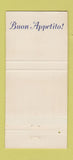 Matchbook Cover - Romeo and Juliet Restaurant Washington DC 30 Strike