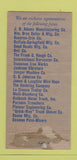 Matchbook Cover - Sioux Falls Empire Equipment Rapid City Aberdeen SC 30 Strike