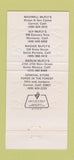 Matchbook Cover - General Store Forge in the Forest Carmel CA 30 Strike