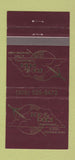Matchbook Cover - Top of the Port Restaurant Miami FL 30 Strike