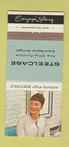 Matchbook Cover - Steelcase Office Furniture Grand Rapids MI 30 Strike