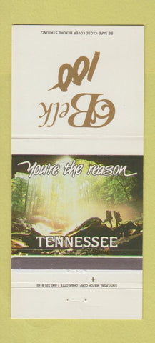 Matchbook Cover - Belk 100 TN Tennessee 30 Strike