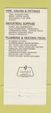 Matchbook Cover - Wayne Pipe and Supply Fort Wayne IN 30 Strike