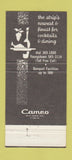 Matchbook Cover - The Living Room Warren OH  30 Strike