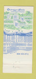 Matchbook Cover - Waikiki Outrigger Hawaii 30 Strike