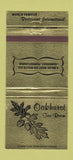 Matchbook Cover - Oakhurst Tea Room Somerset PA 30 Strike