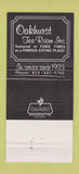 Matchbook Cover - Oakhurst Tea Room Somerset PA 30 Strike