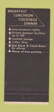 Matchbook Cover - Aldino's Manor Restaurant Wilkes Barre PA 30 Strike