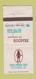 Matchbook Cover - William Penn Inn Gwynedd PA 30 Strike