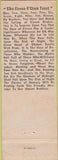 Matchbook Cover - Matchbook Cover Elks Club Chadron NE