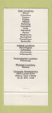 Matchbook Cover - Mark Pi's China Gate CHAIN WEAR 30 Strike