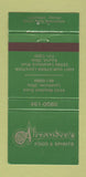 Matchbook Cover - Alexander's Restaurant Euclid Lyndhurst OH 30 Strike
