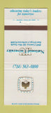 Matchbook Cover - National University San Diego CA 30 Strike