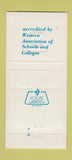 Matchbook Cover - National University San Diego CA 30 Strike